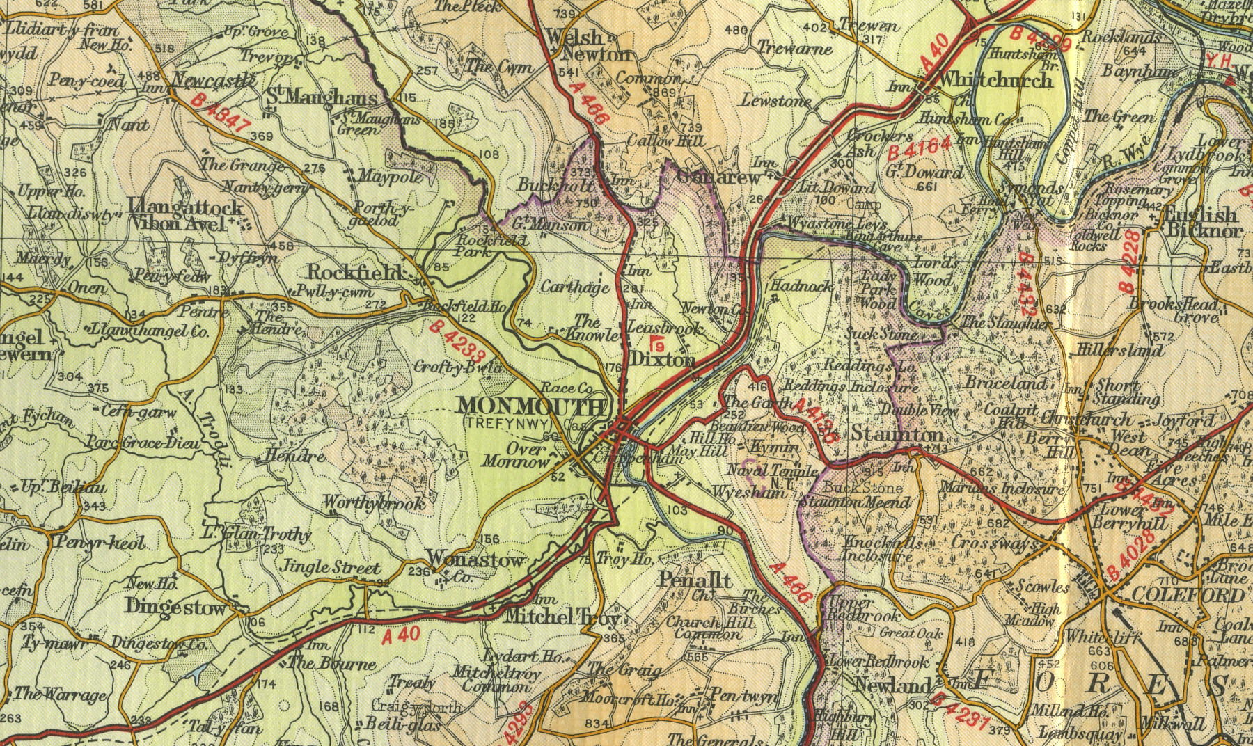 Monmouth Map