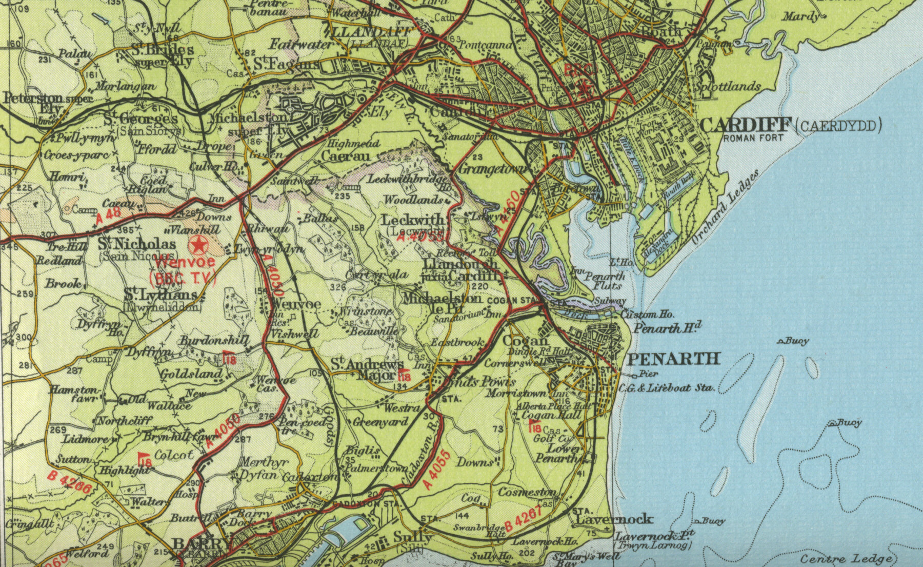 Penarth Map