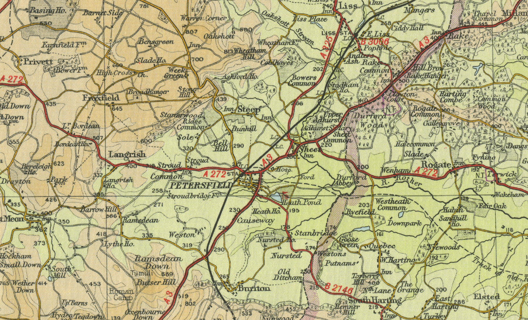 Petersfield Map