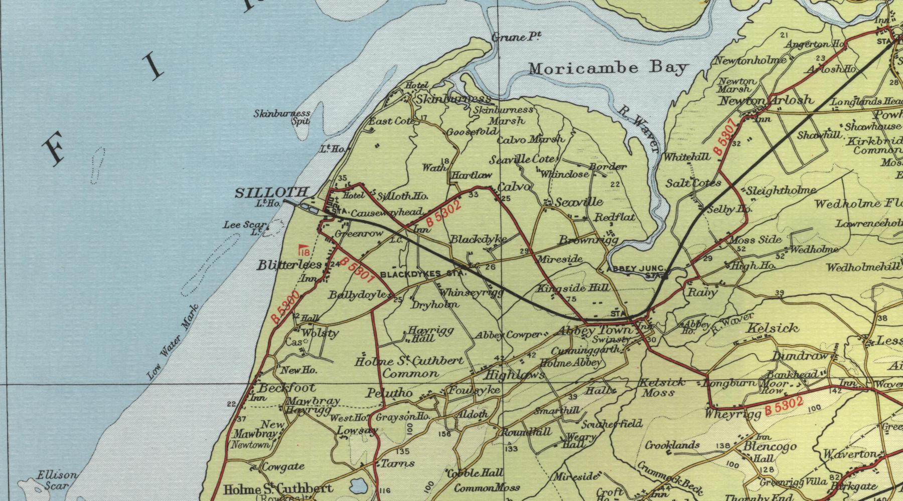 Silloth Map