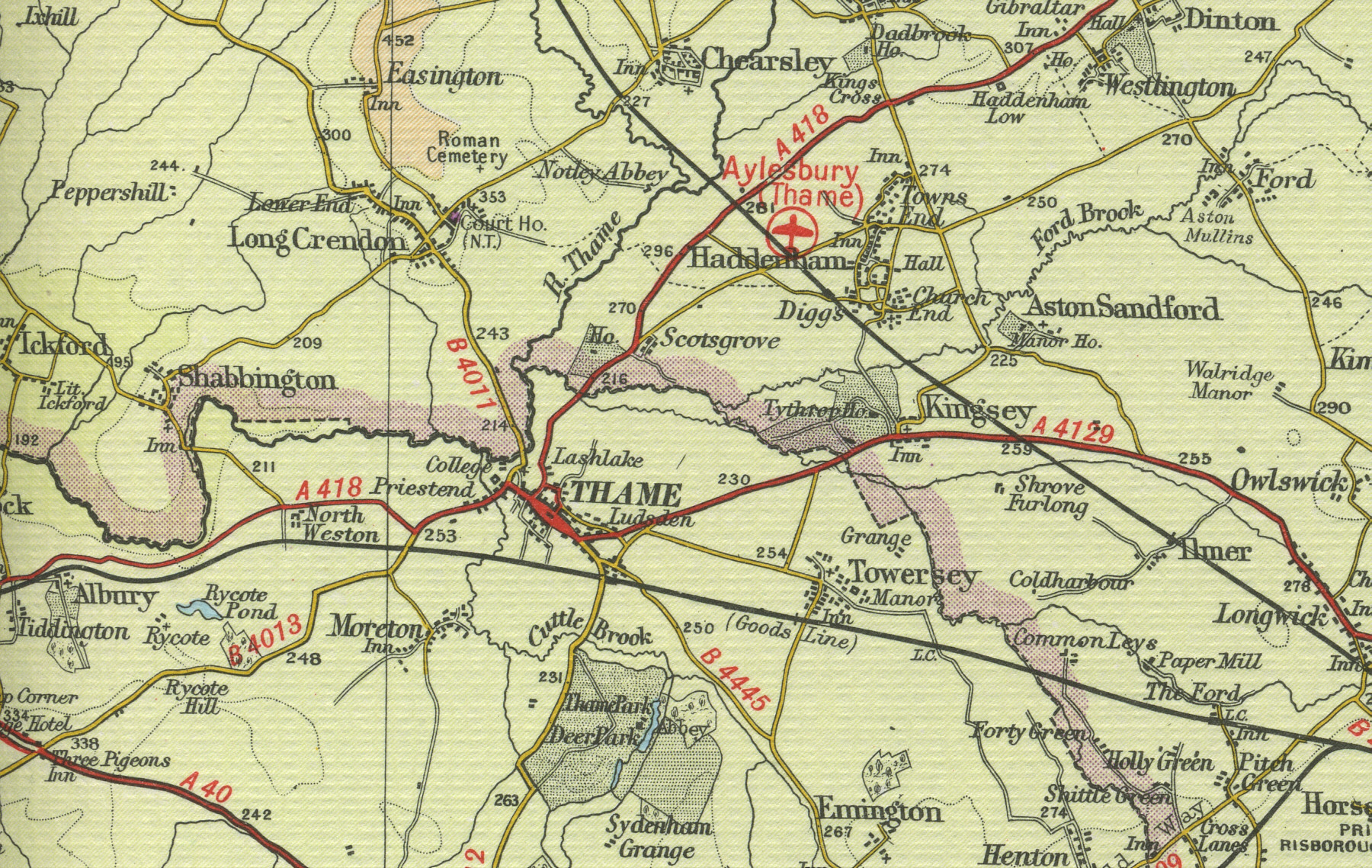 Thame Map