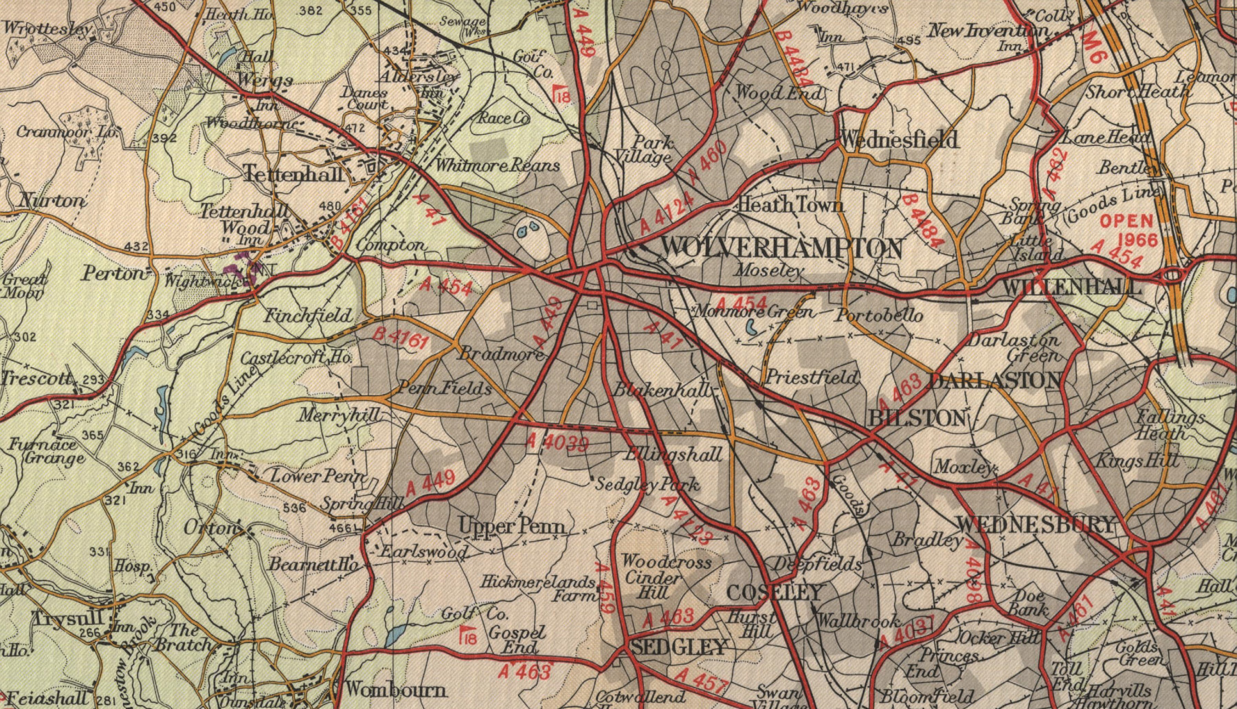 Wolverhampton Map