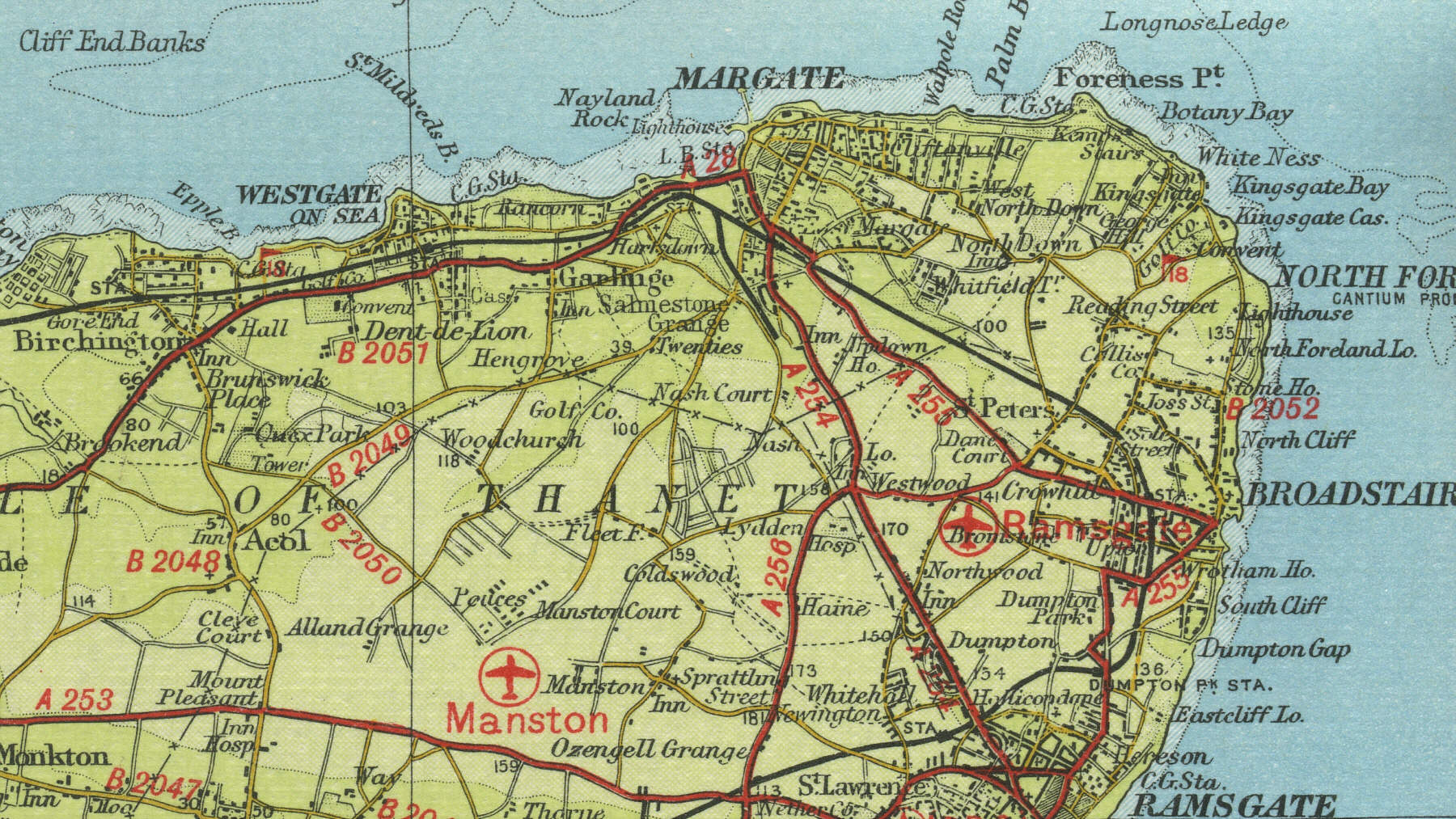 Margate Map