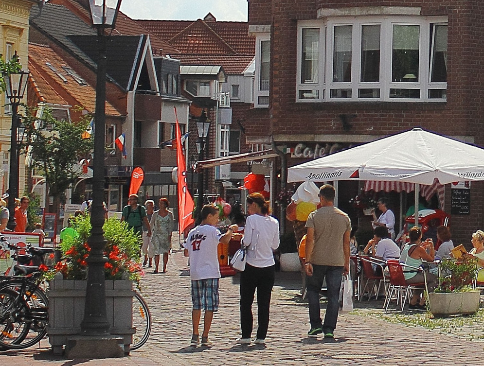 Fußgängerzonen / Stadt Oldenburg In Holstein