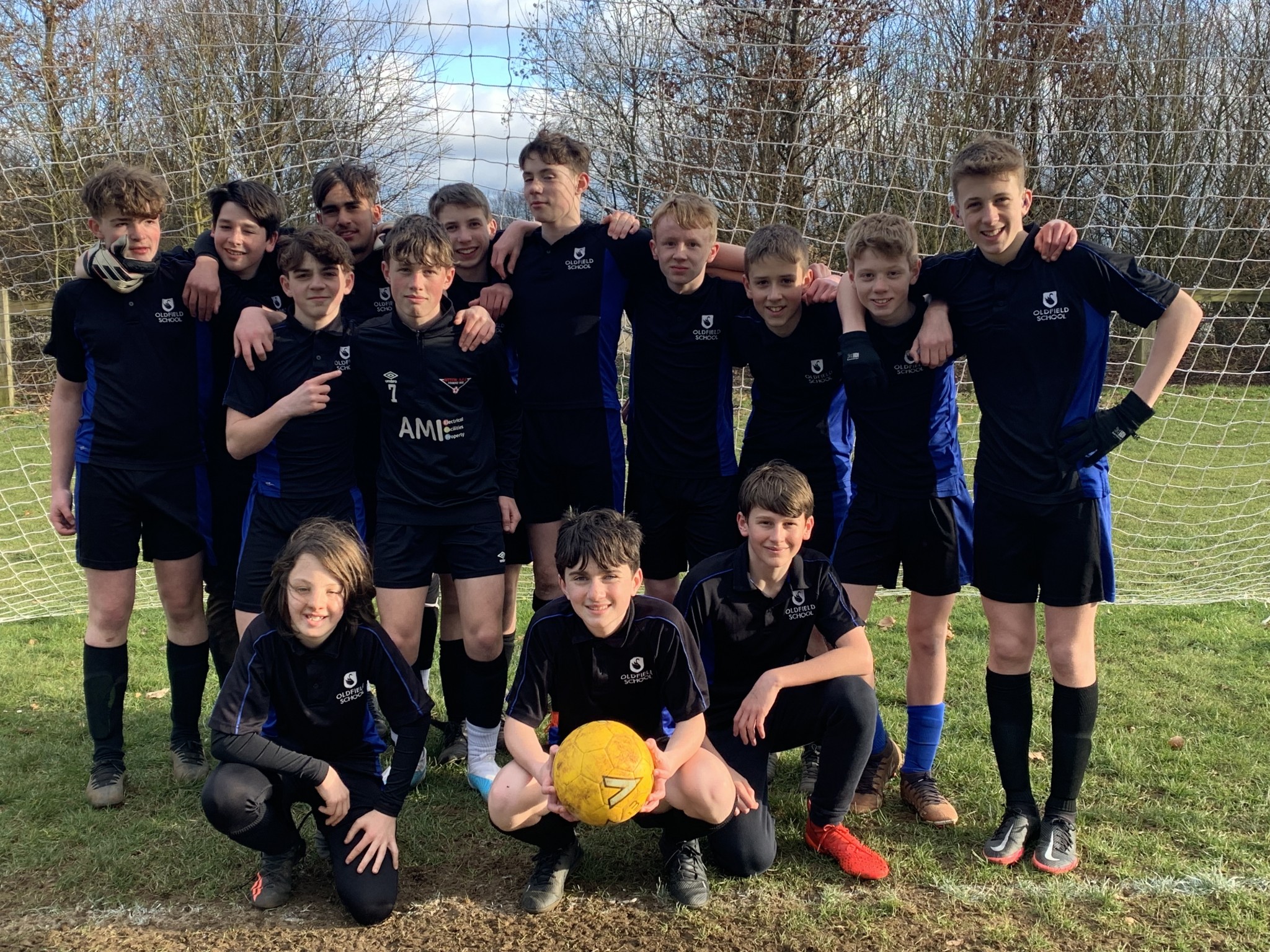 Football matches v Writhlington School Oldfield School