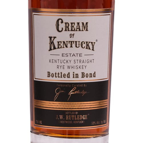 Cream of Kentucky Bottled in Bond Kentucky Straight Rye Whiskey 750mL