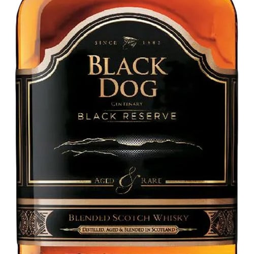Black Dog Black Reserve Blended Scotch Whisky 750mL OldGrogram