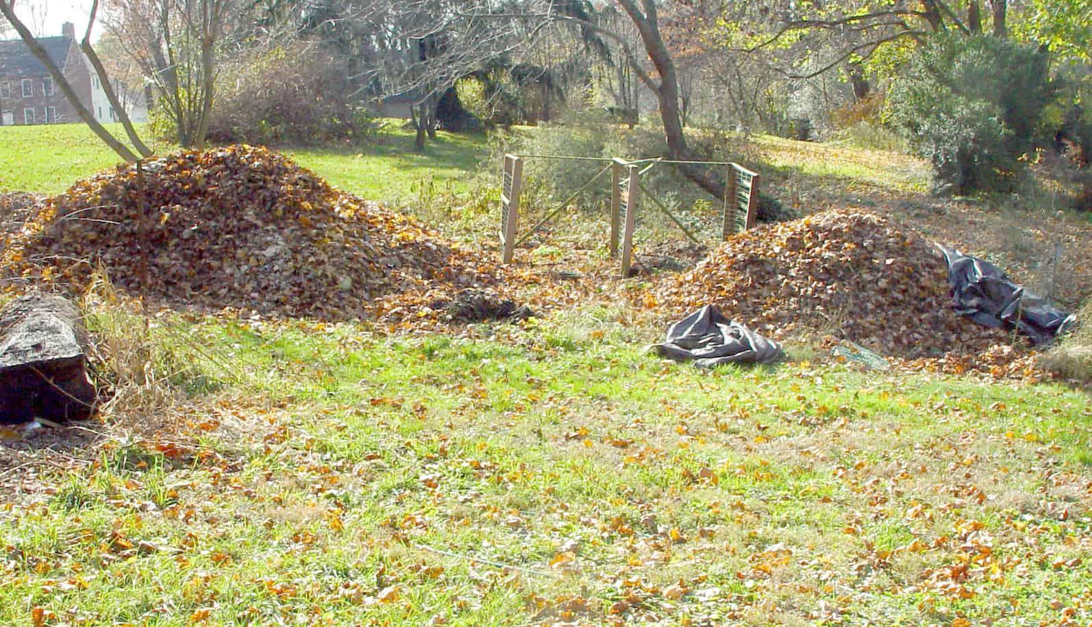 Making Mulch From Leaves Fixing Our Historic House