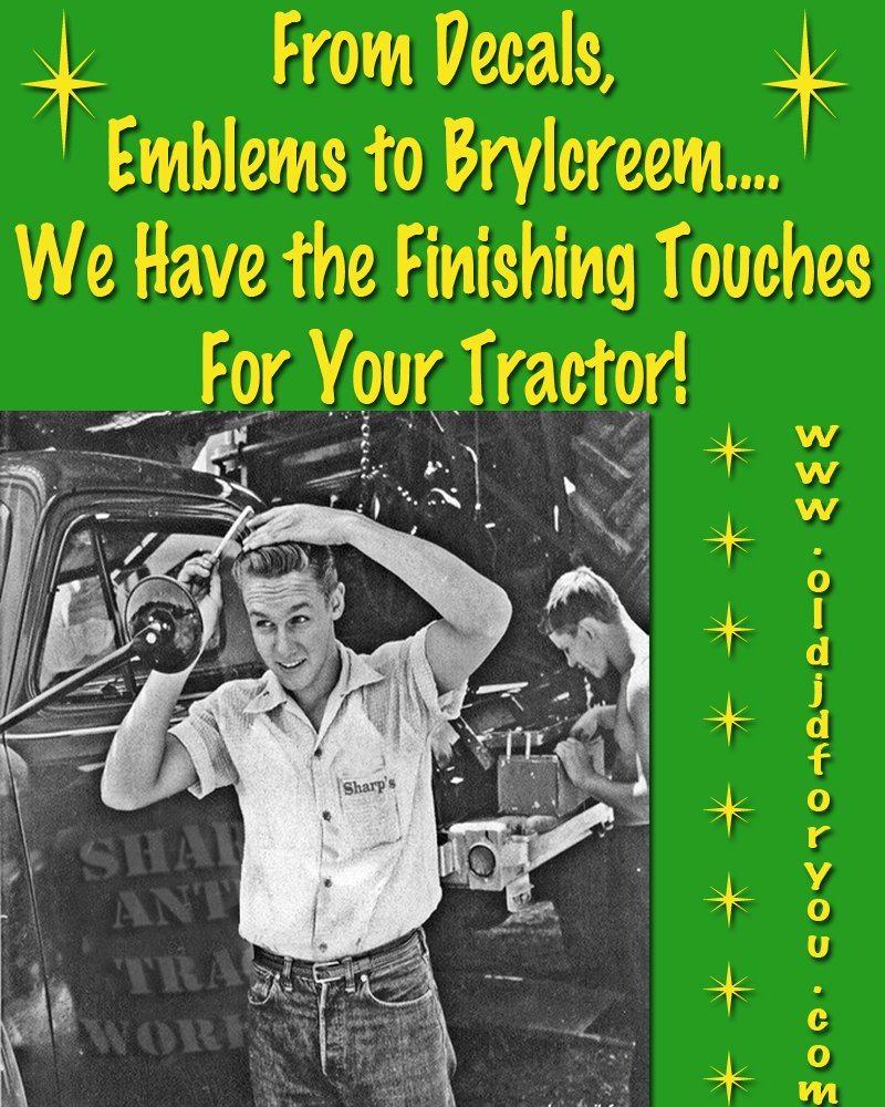 John Deere Tractor Parts OLDJDFORYOU 2 Cyl 1111418 * John Deere A G 70