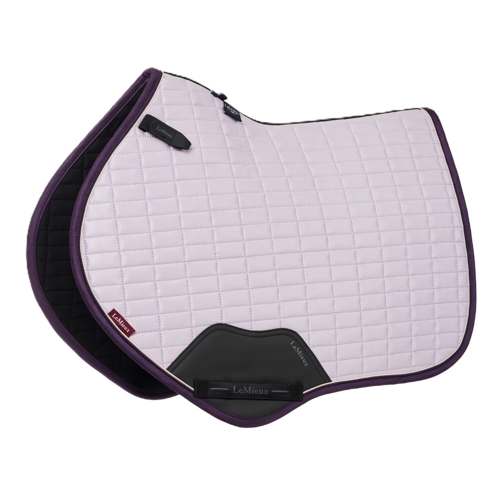 LeMieux ProSport Plain Close Contact Square Suede Old Mill Saddlery