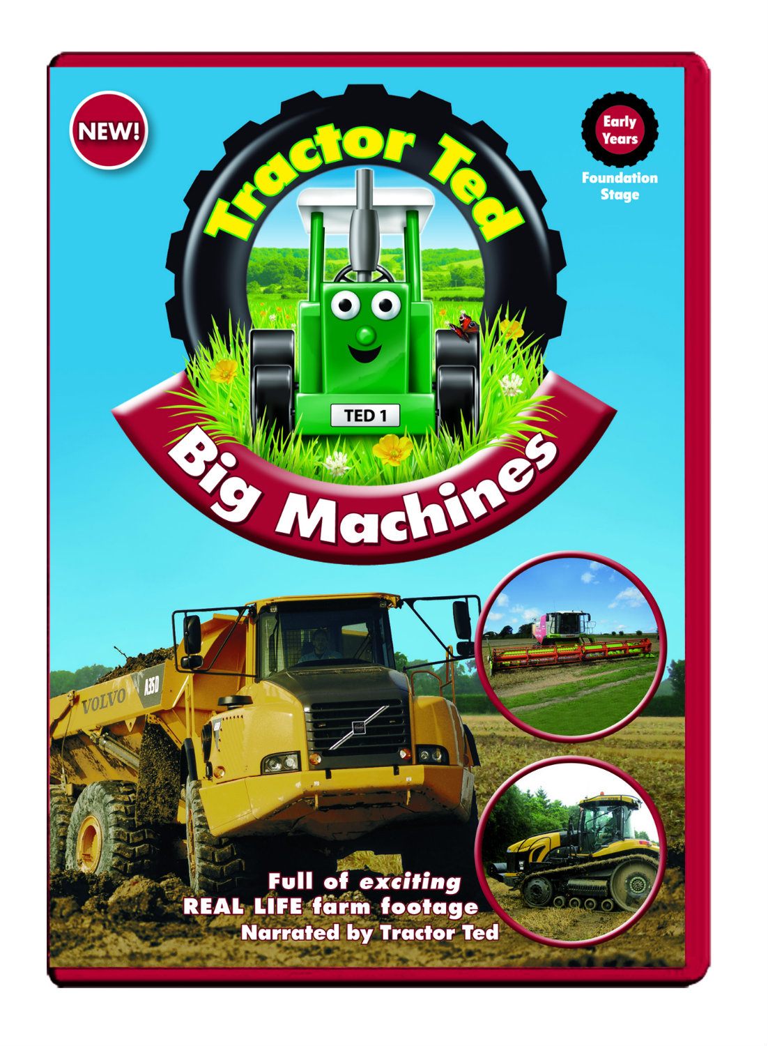 Tractorland Tractor Ted Machines DVD Old Mill Saddlery