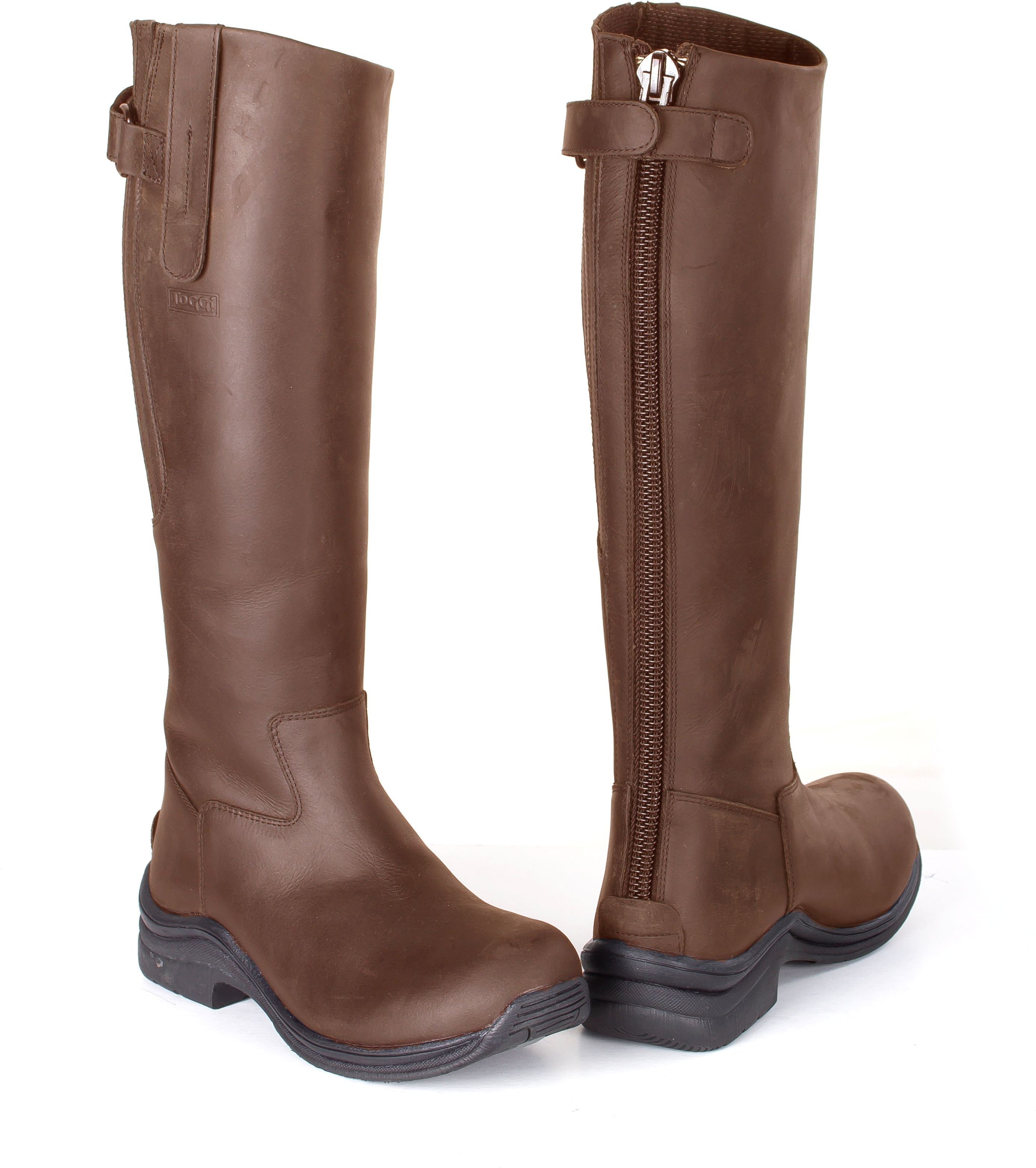 Toggi Clothing Toggi Carlton Childrens Long Leather Riding Boot Old