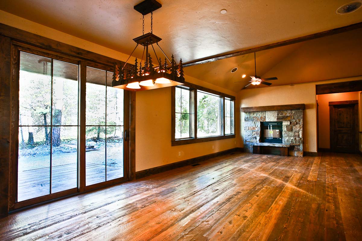 Great Rooms Whitefish Custom Home Builder with new custom homes The Old Montana Building