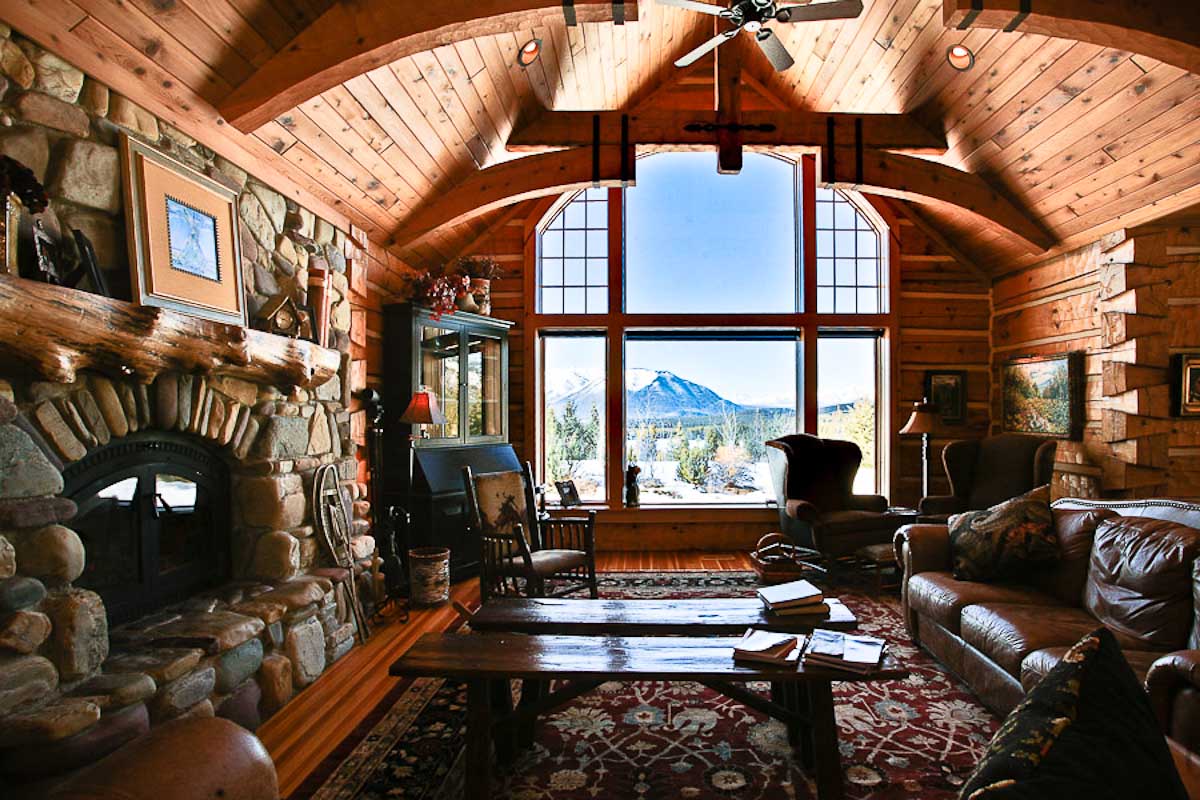 Great Rooms Whitefish Custom Home Builder with new custom homes The Old Montana Building