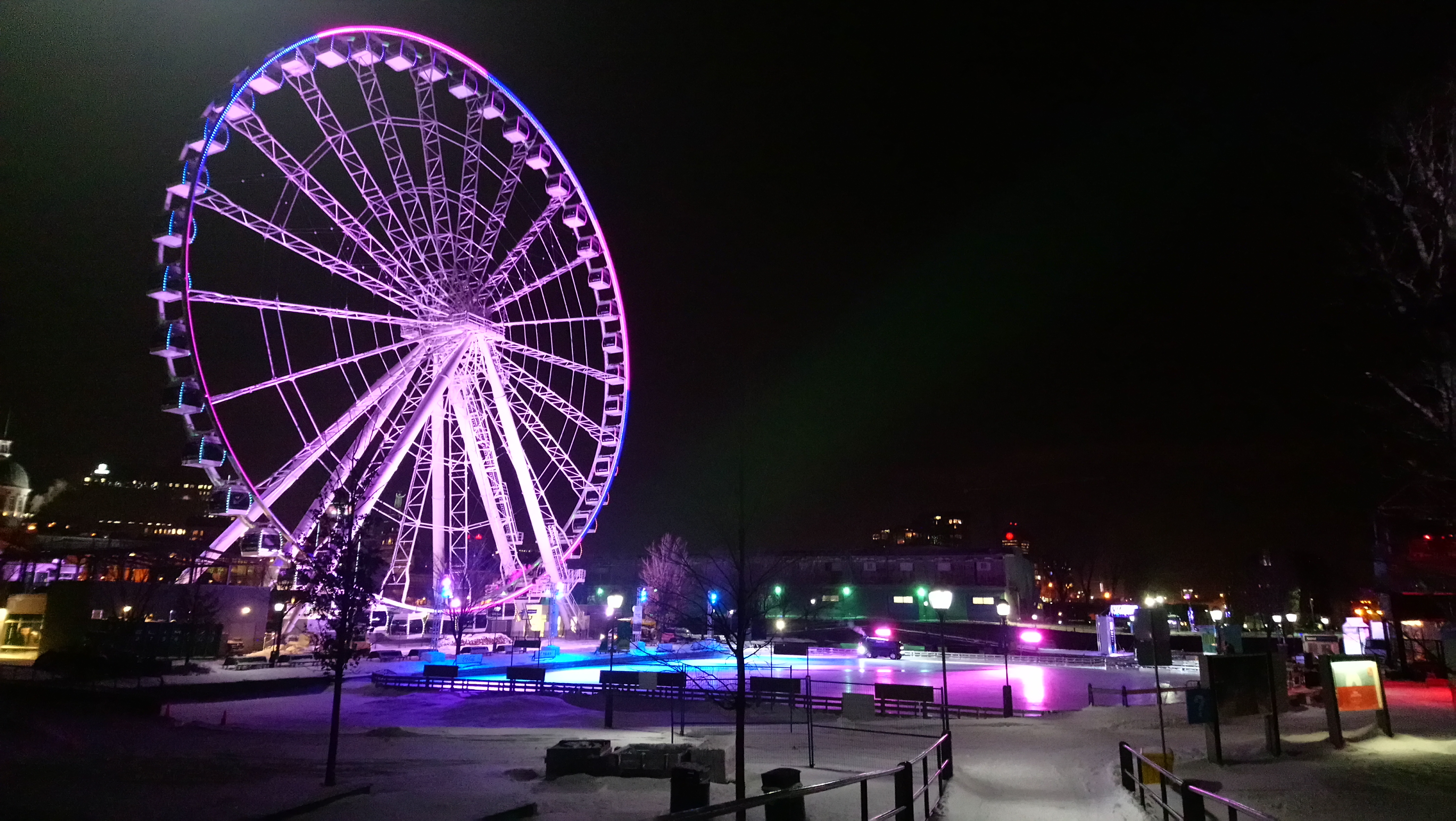 The Montreal Observation Wheel Old Port of Montréal