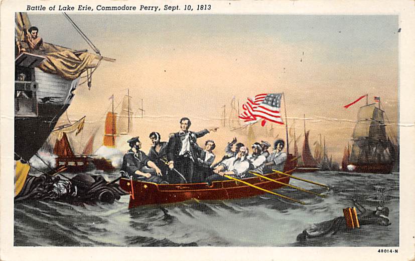 Battle of Lake Erie, Commodore Perry September 10, 1813 History