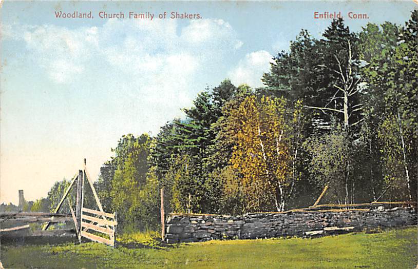 Woodland, church family of shakers Enfield, Connecticut, USA Shaker