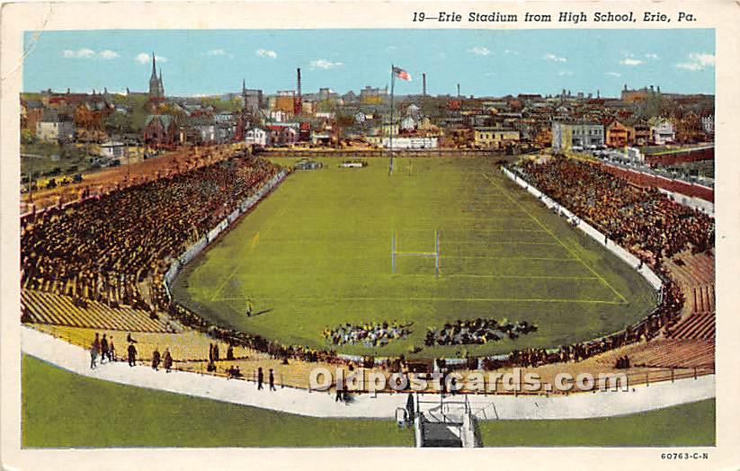 Erie Stadium form High School Erie, Pennsylvania, PA, USA Stadium
