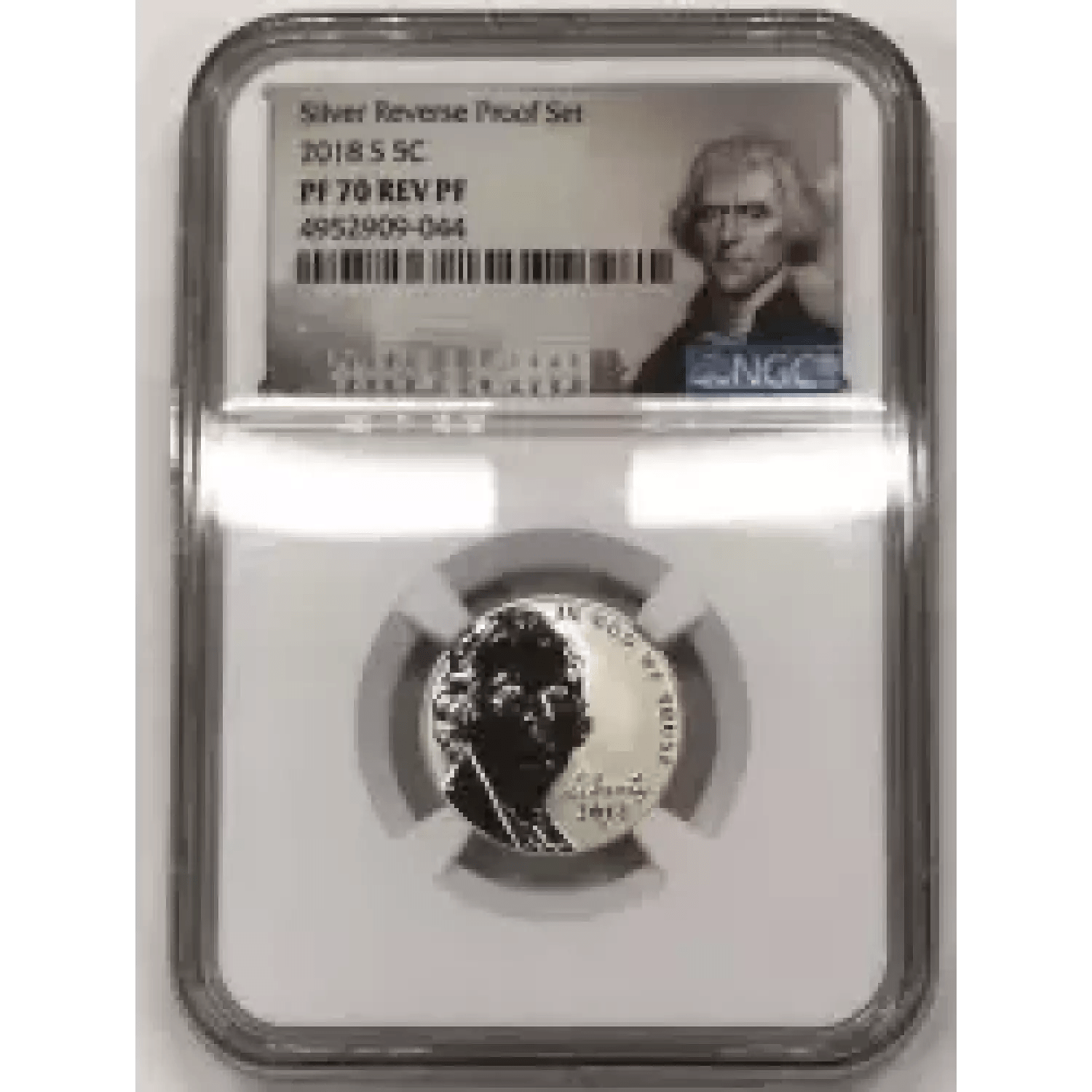 2018S NGC PF70 Silver Reverse Proof Set Jefferson Nickel Old Pueblo