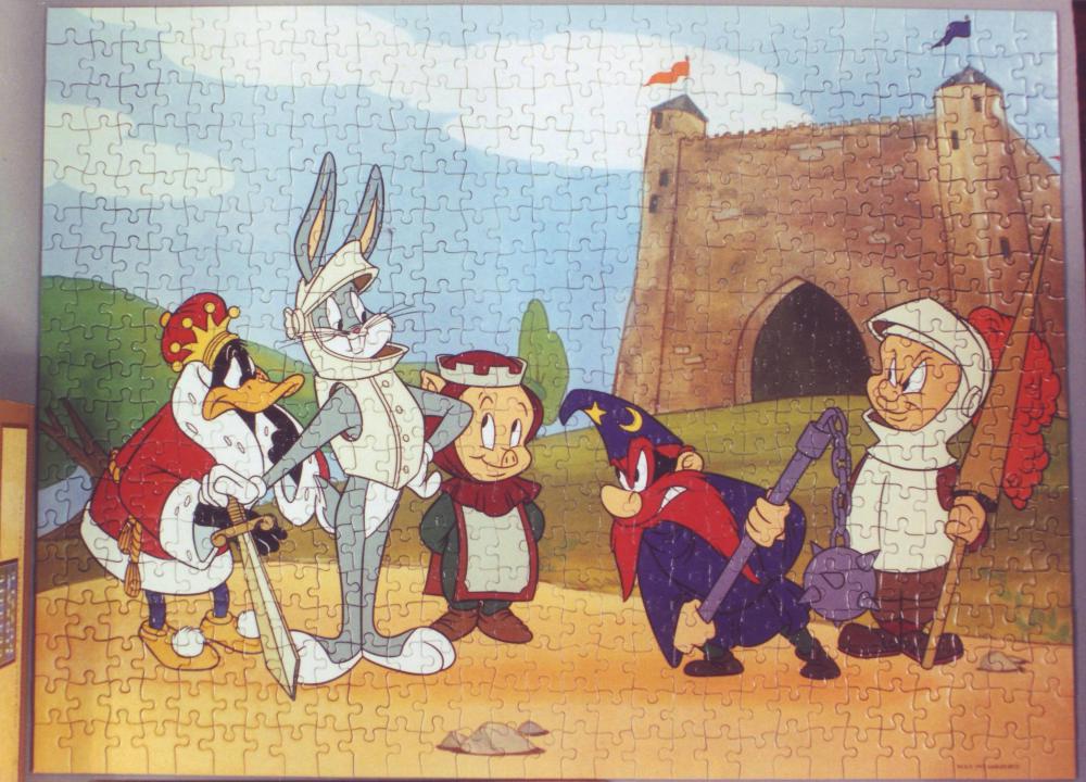 Bugs Bunny in King Arthur's Court1978 Bob Armstrong's Old Jigsaw Puzzles