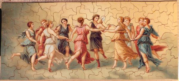 The Dance of the Muses Bob Armstrong's Old Jigsaw Puzzles