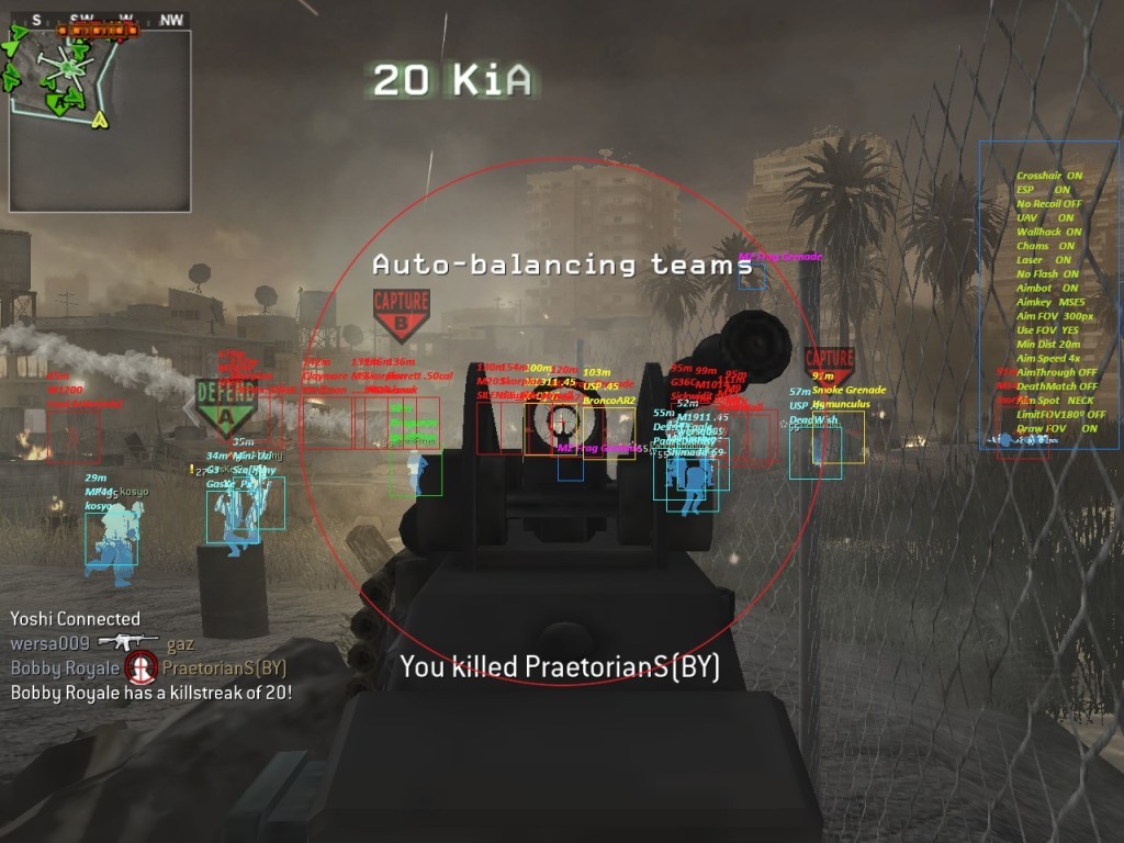 SOH COD4 2.15 Download OldSchoolHack Game Hacks / Cheats