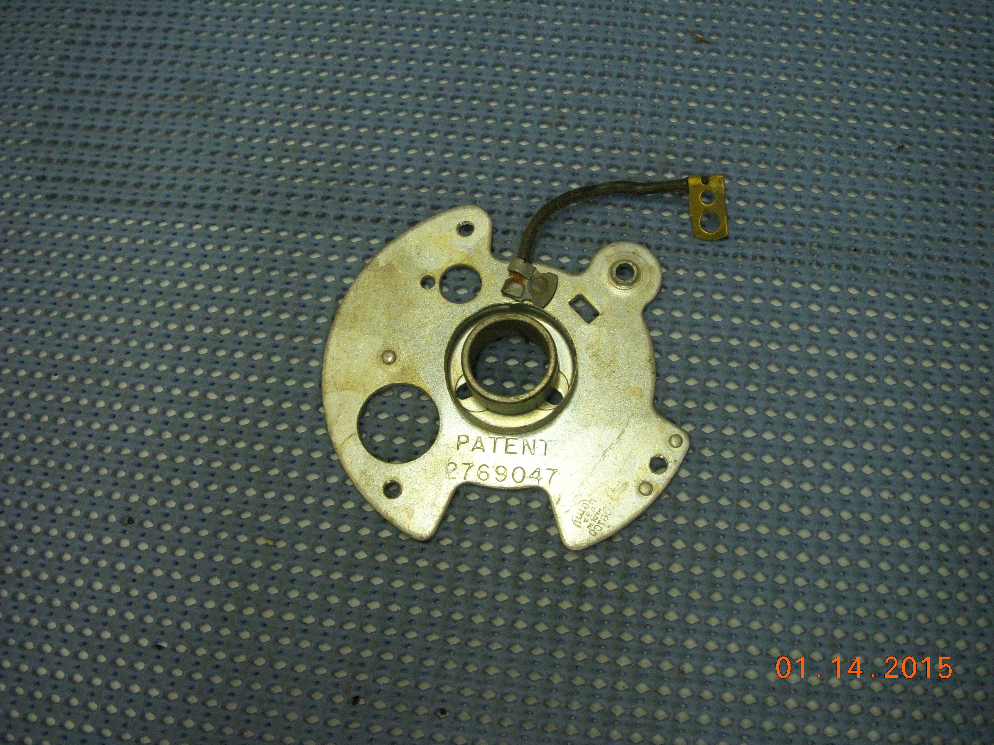 1956 1970 GM Ignition Distributor Breaker Plate NOS 1962141