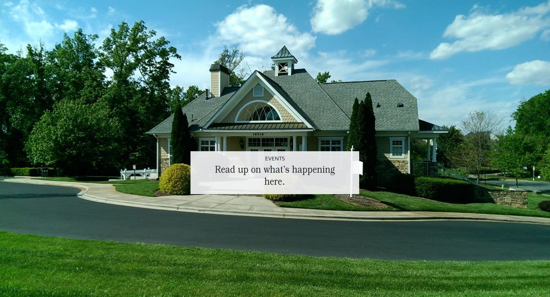 Old Stone Crossing. A residential community in Charlotte, North Carolina