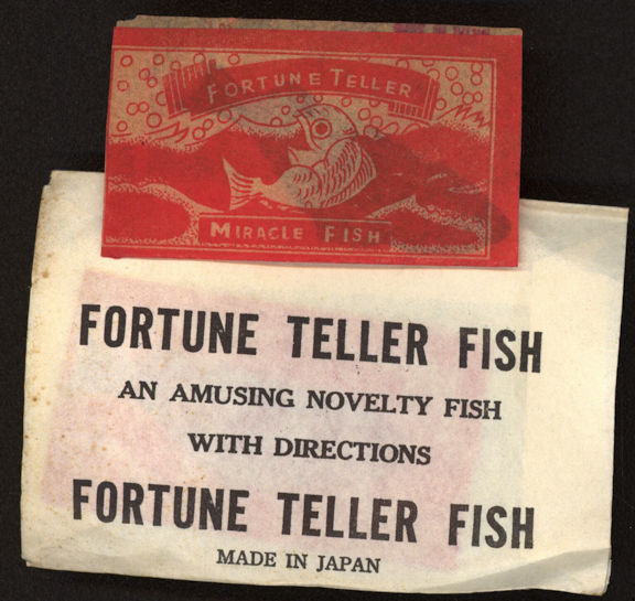 Even Older Version of the Fortune Teller Miracle Fish