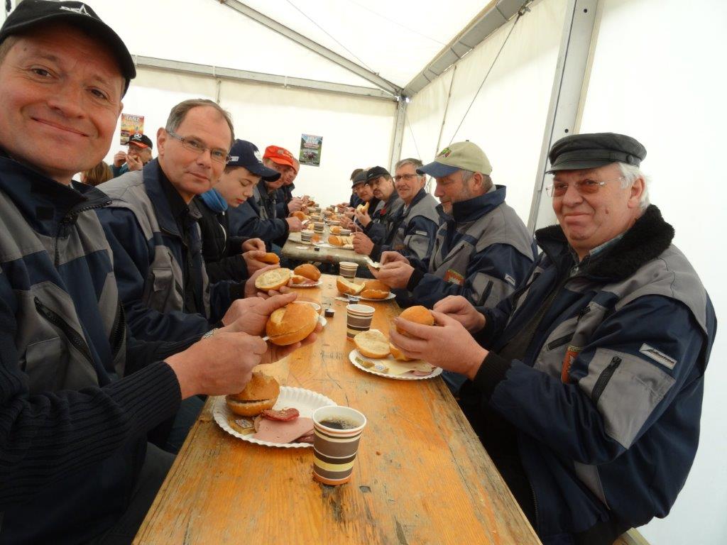 Tour zum Prickingshof 10.04.2016 Oldtimerfreunde Lembeck