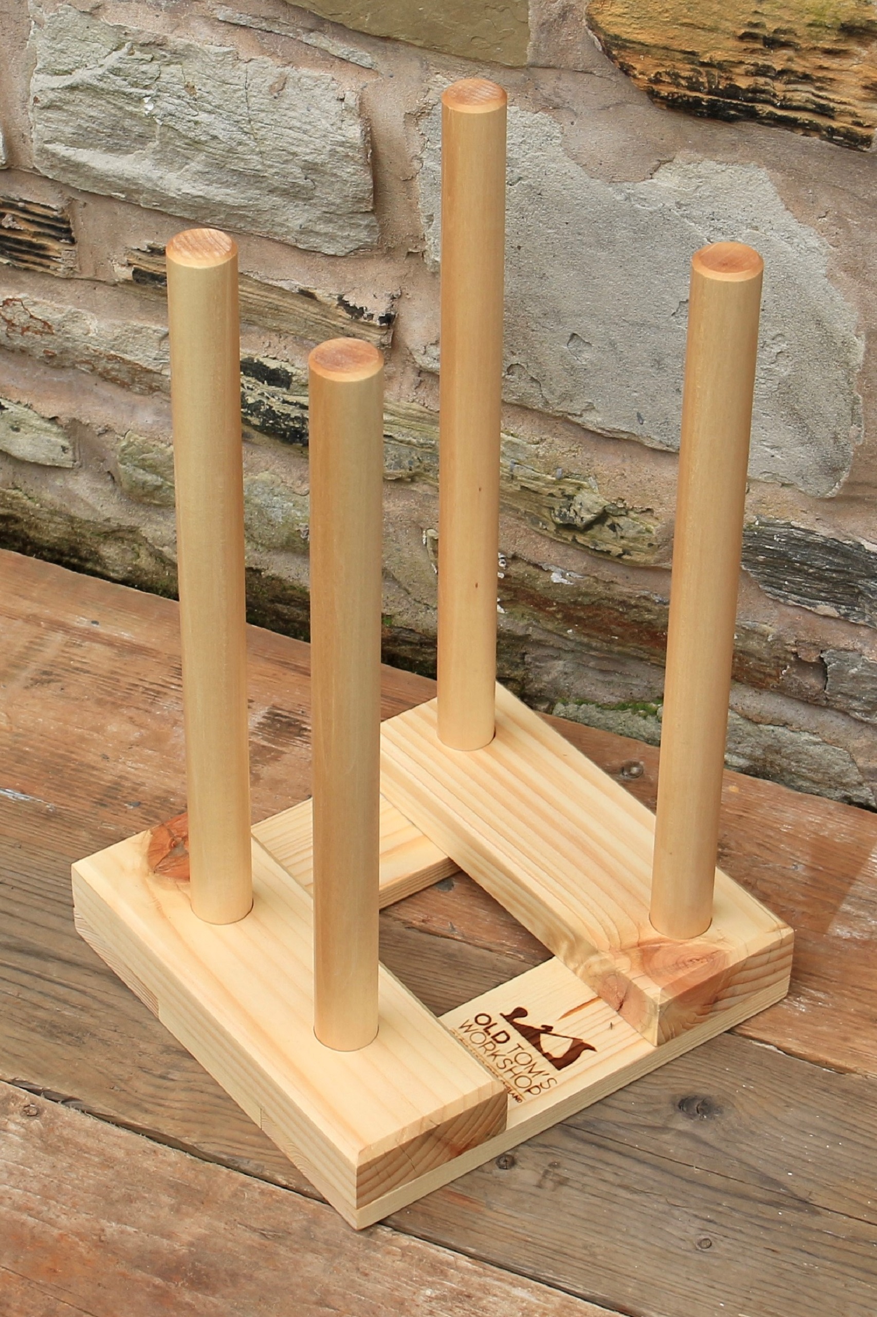 Welly Boot Stands - Old Tom's Workshop