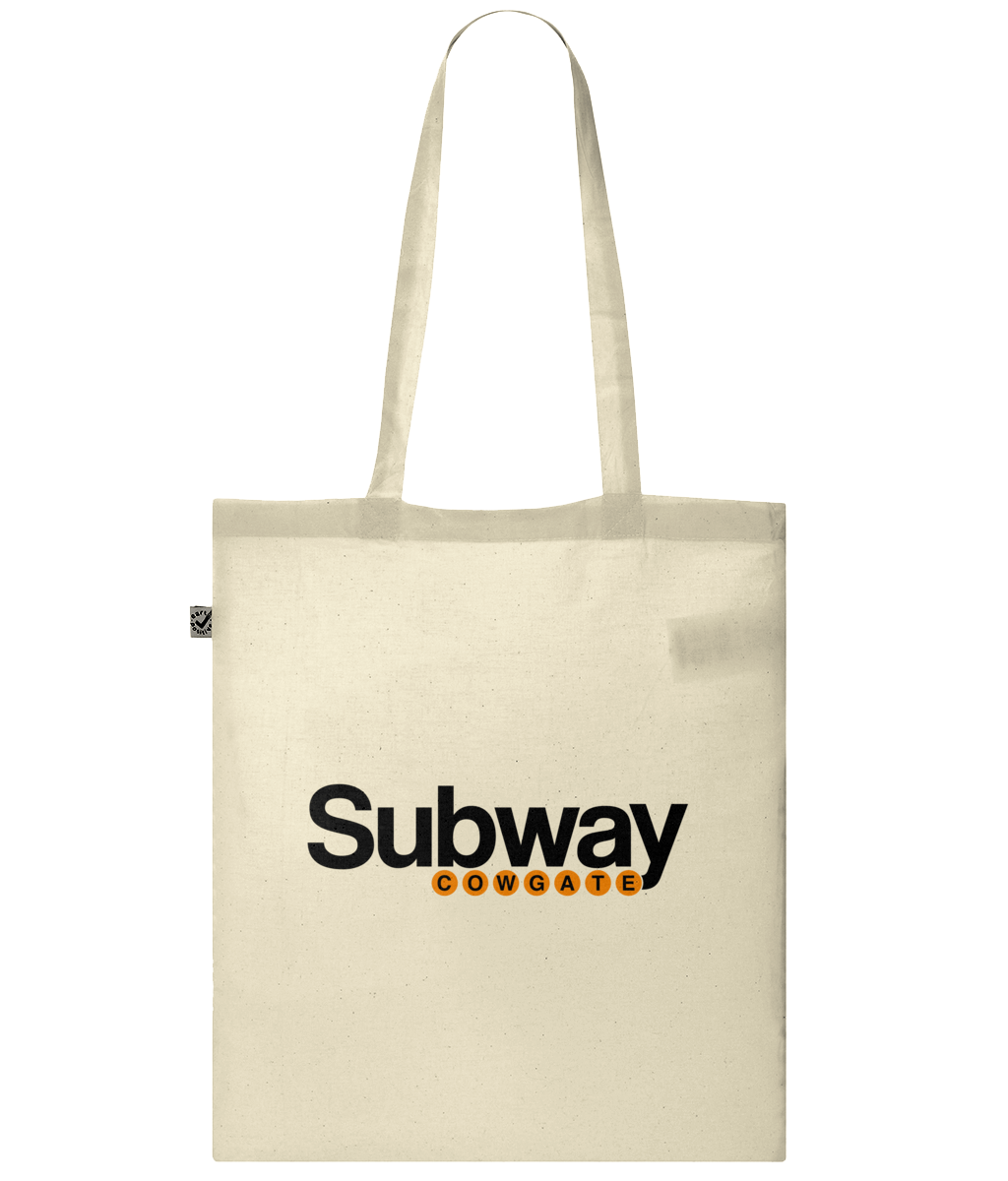 Subway Cowgate 100 Organic Tote Bag Old Town Pub Co.
