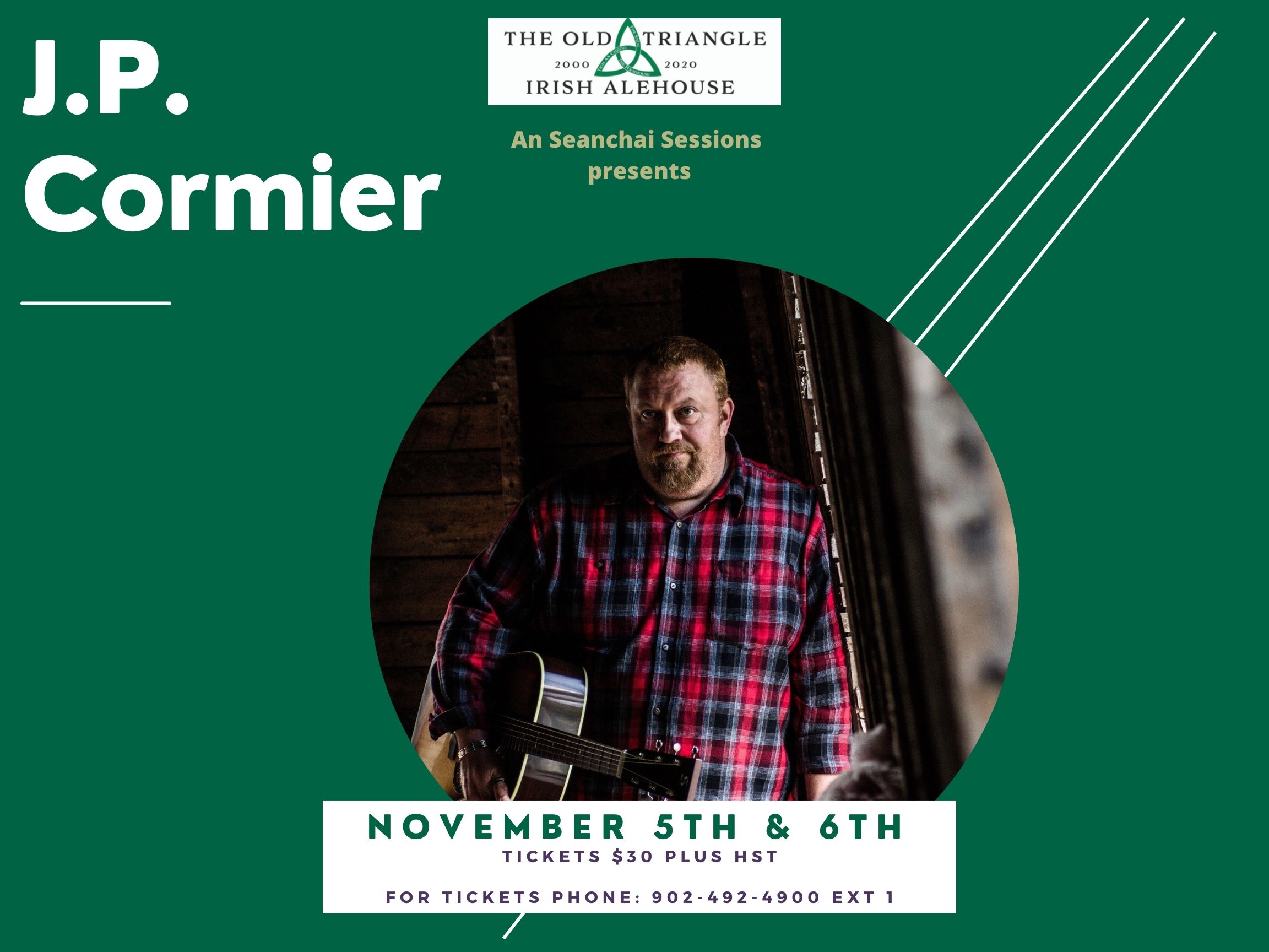 J.P. Cormier The Old Triangle Irish Alehouse Halifax, NS