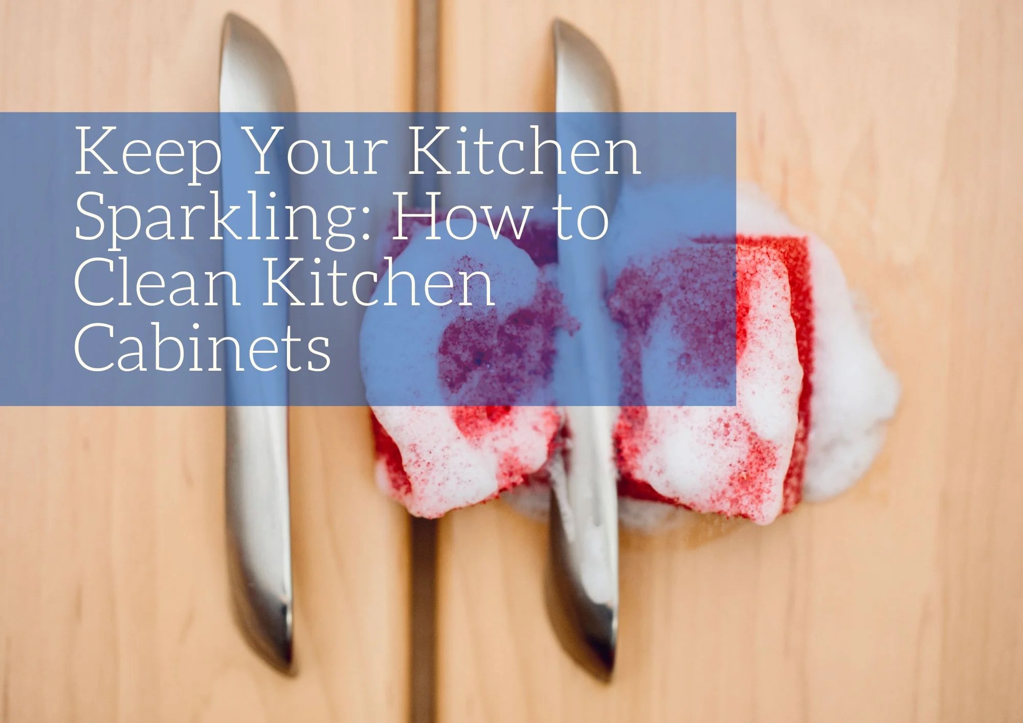 Keep Your Kitchen Sparkling How to Clean Kitchen Blog
