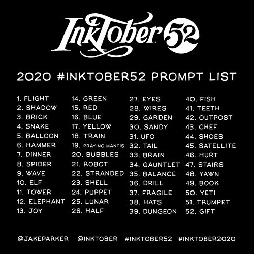 Inktober 52 2025r 2025 Everything you need to know about Inktober52 2023 edition
