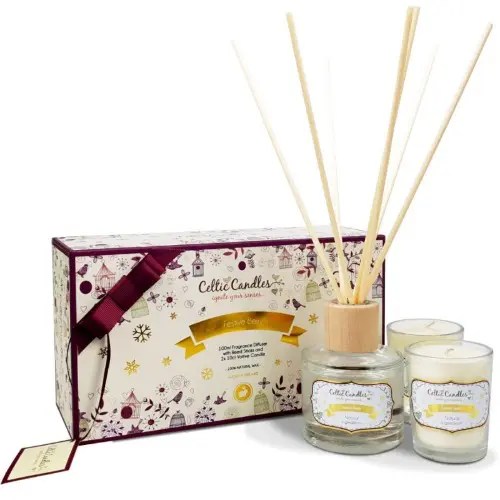 Festive Berries Christmas Diffuser Set O' Leary Candles Cork