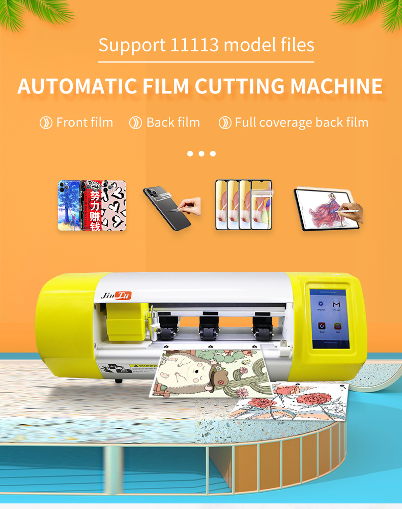 China Front Back Film Phone Cutter Mobile Glass Screen Cut Machine