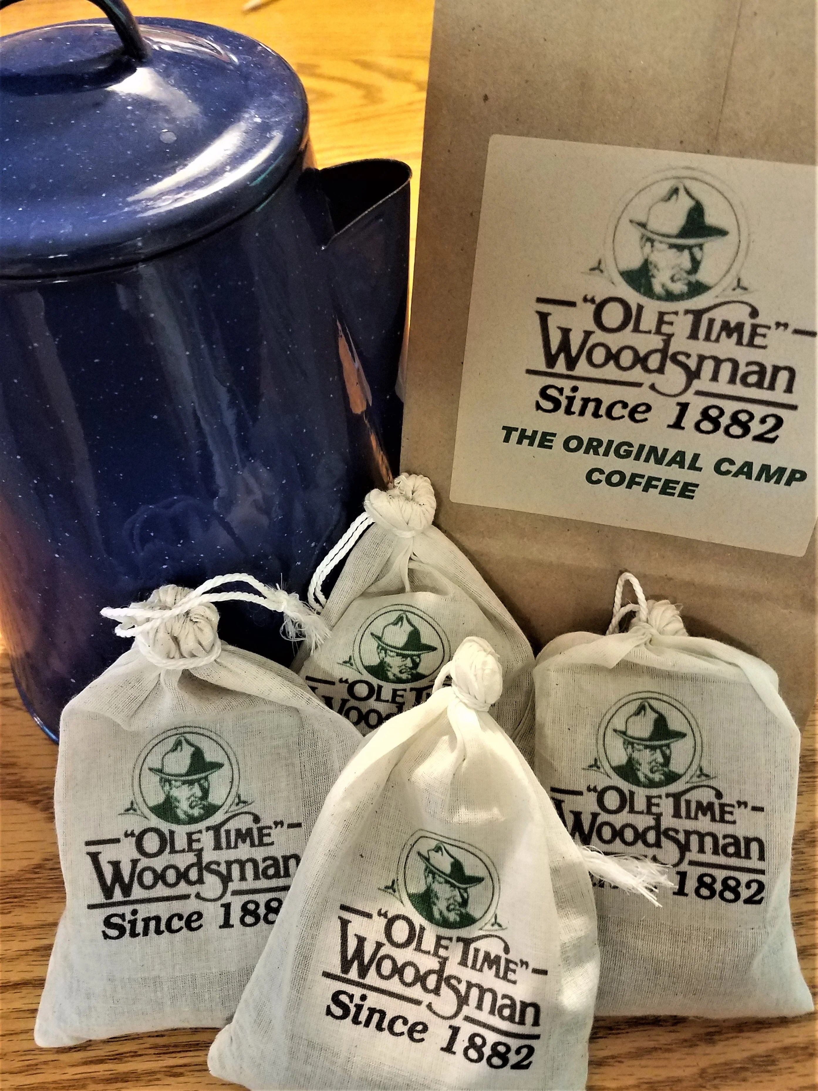 How do you make camp coffee? Ole Time Woodsman