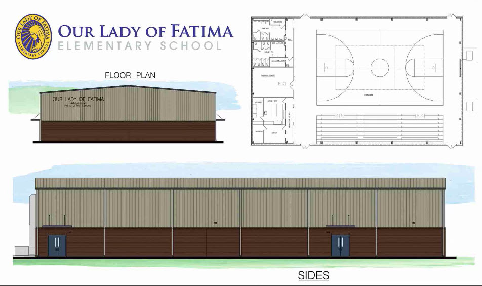 OLF Elementary Unveils New MultiPurpose Facility Our Lady of Fatima Catholic Elementary School OLF Elementary Unveils New MultiPurpose Facility Our Lady of Fatima Catholic Elementary School