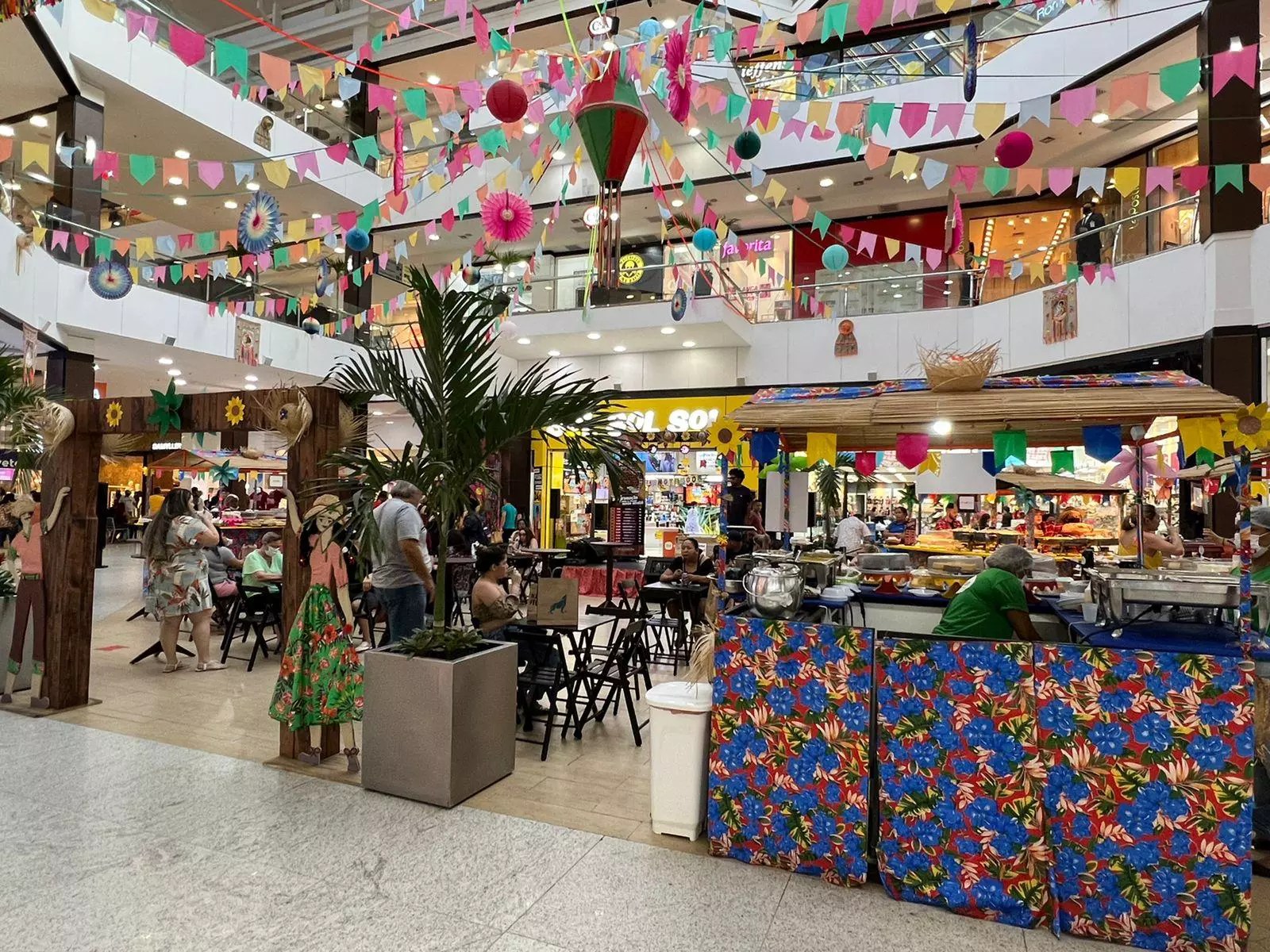 Pátio Junino 2022 é opção de lazer Pátio Belém O Liberal