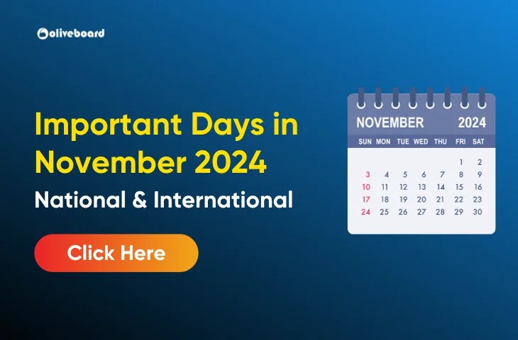 Important Days in November 2024, Check National & International Dates Important Days in November 2024, Check National & International Dates