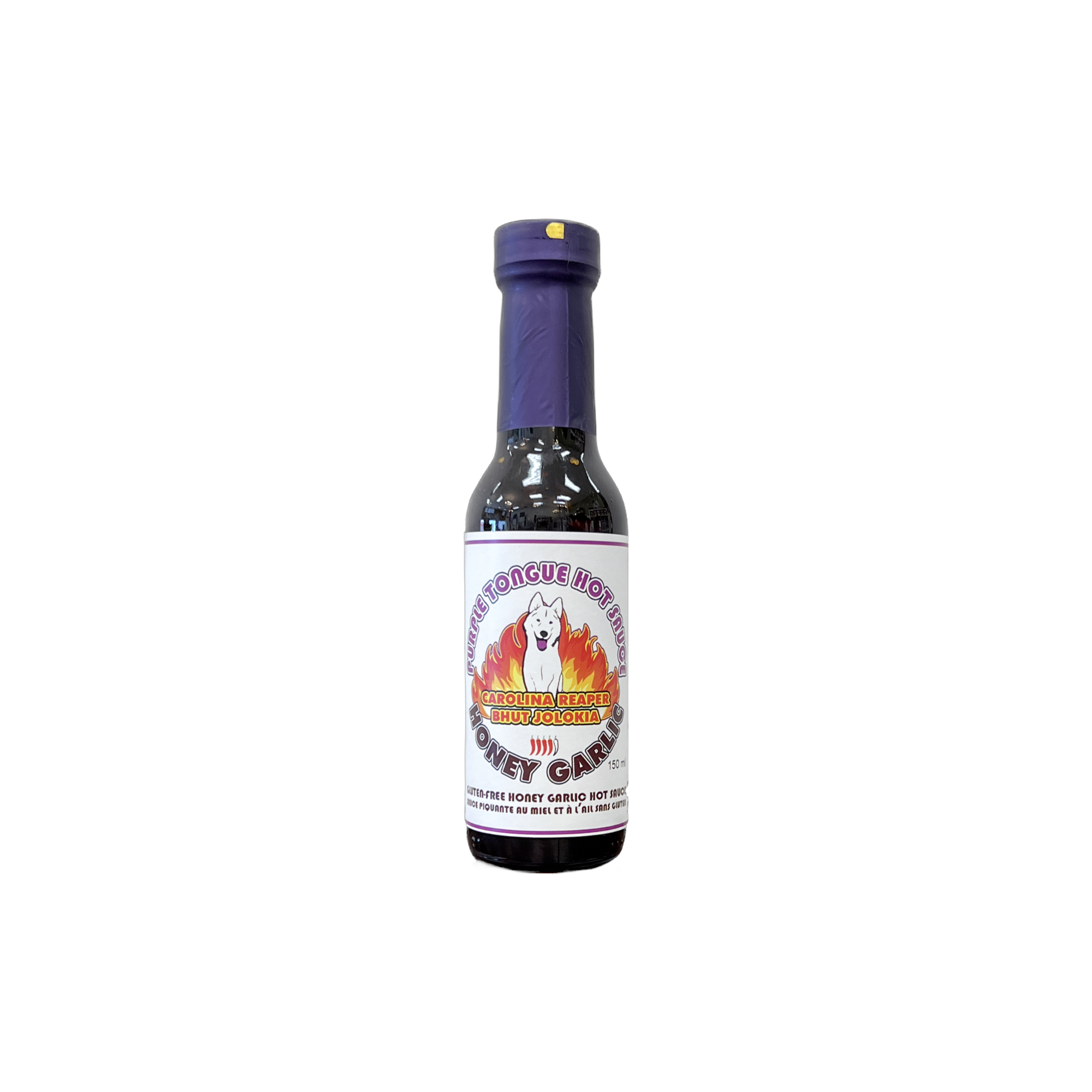 PURPLE TONGUE Honey Garlic Hot Sauce 150ml Olive That!