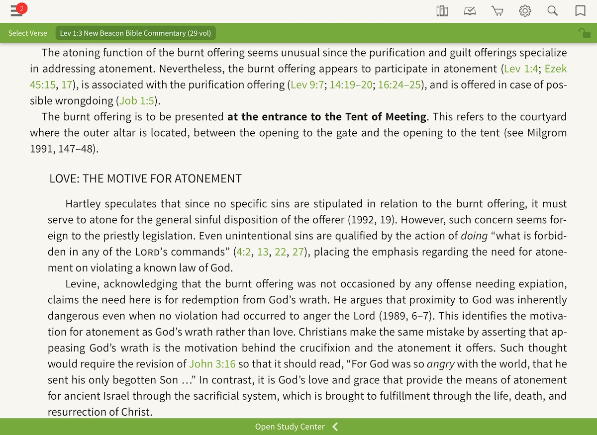 Look Inside New Beacon Bible Commentary Set Olive Tree Blog