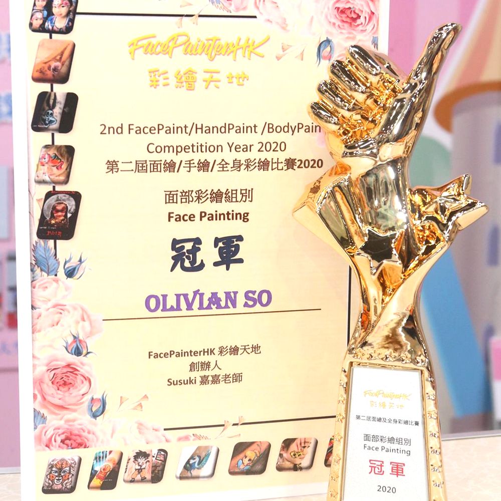 Face painting competition Olivian Face Paint