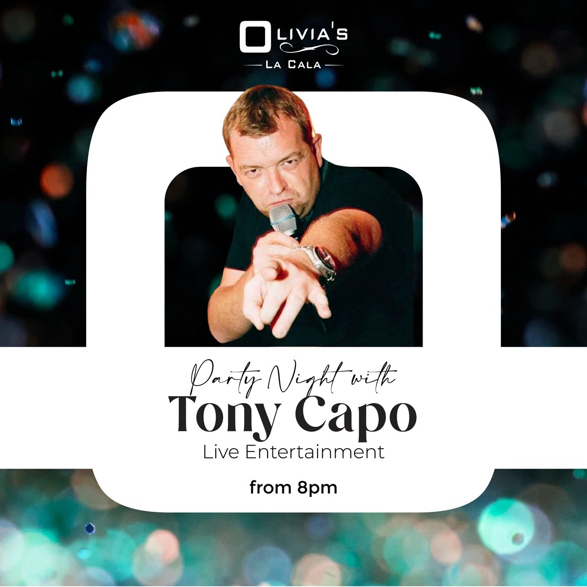 The Tony Capo Show Live Entertainment July 4, 2024 Olivia's La Cala