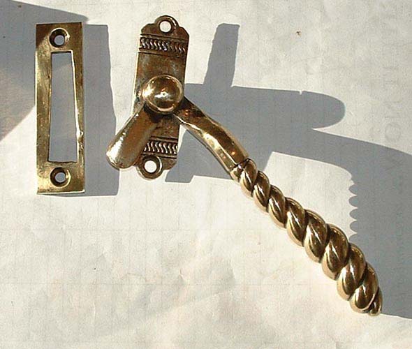 Original Antique Window Fittings, Sash, Brass & Bronze