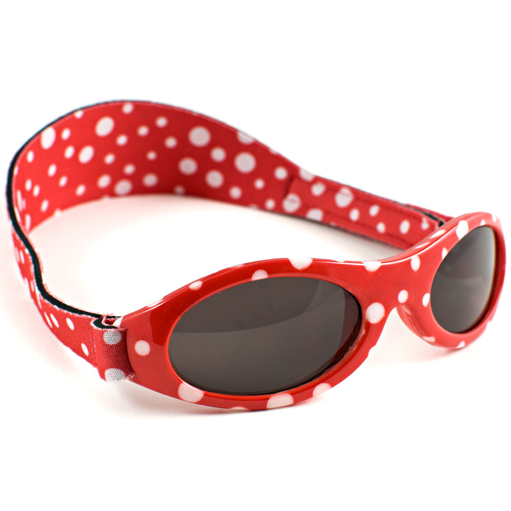Baby Banz Red Dot UV Protective Sunglasses for Babies aged 02 Years