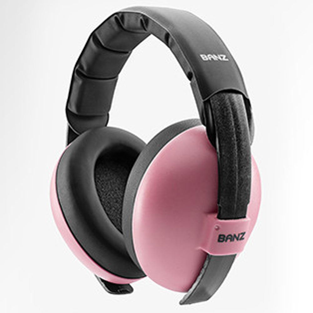 Banz Earmuffs 02 YRS Protect Baby & Child Hearing Petal Pink