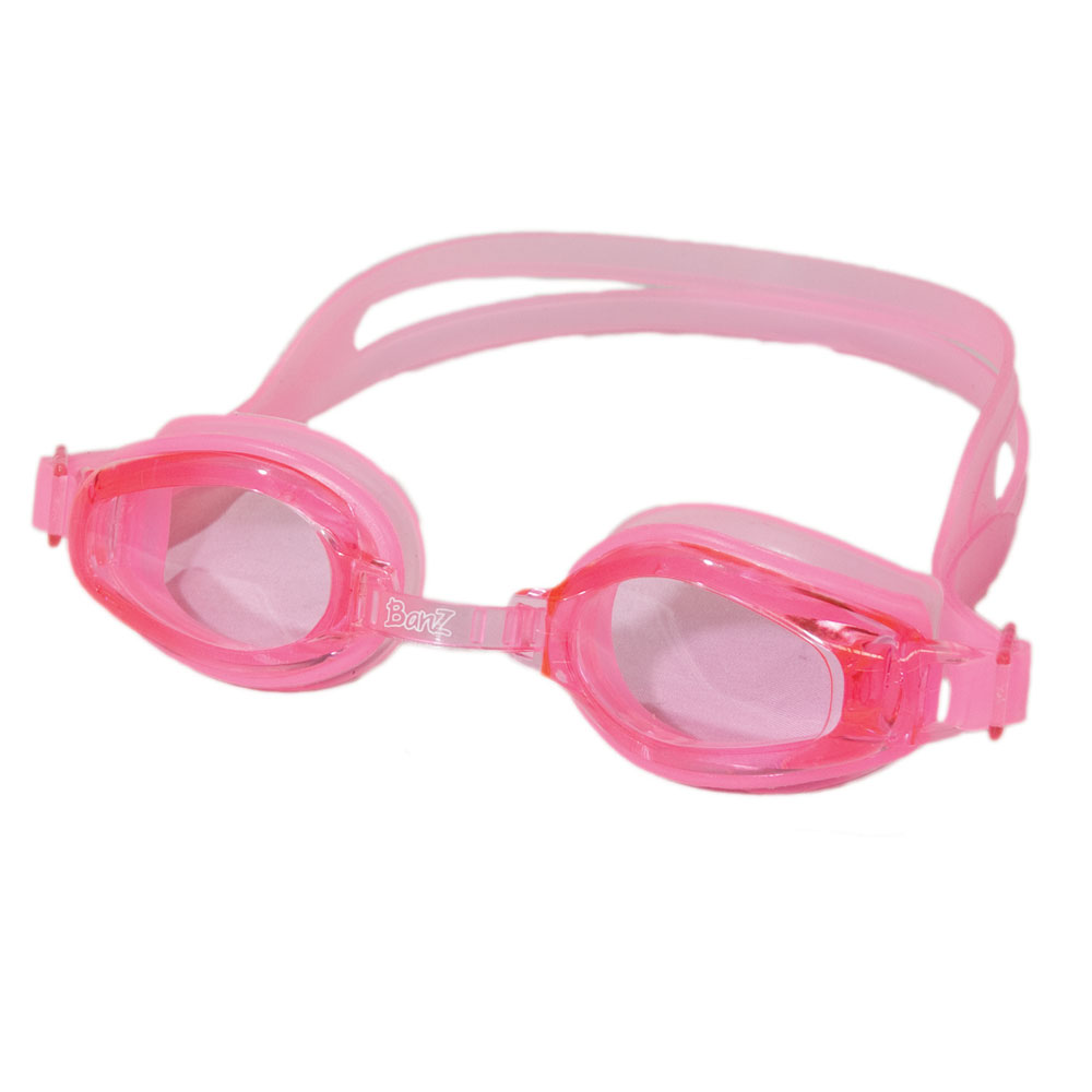 Banz UV Protective Swimming Goggles For Kids 3+ Years Pink