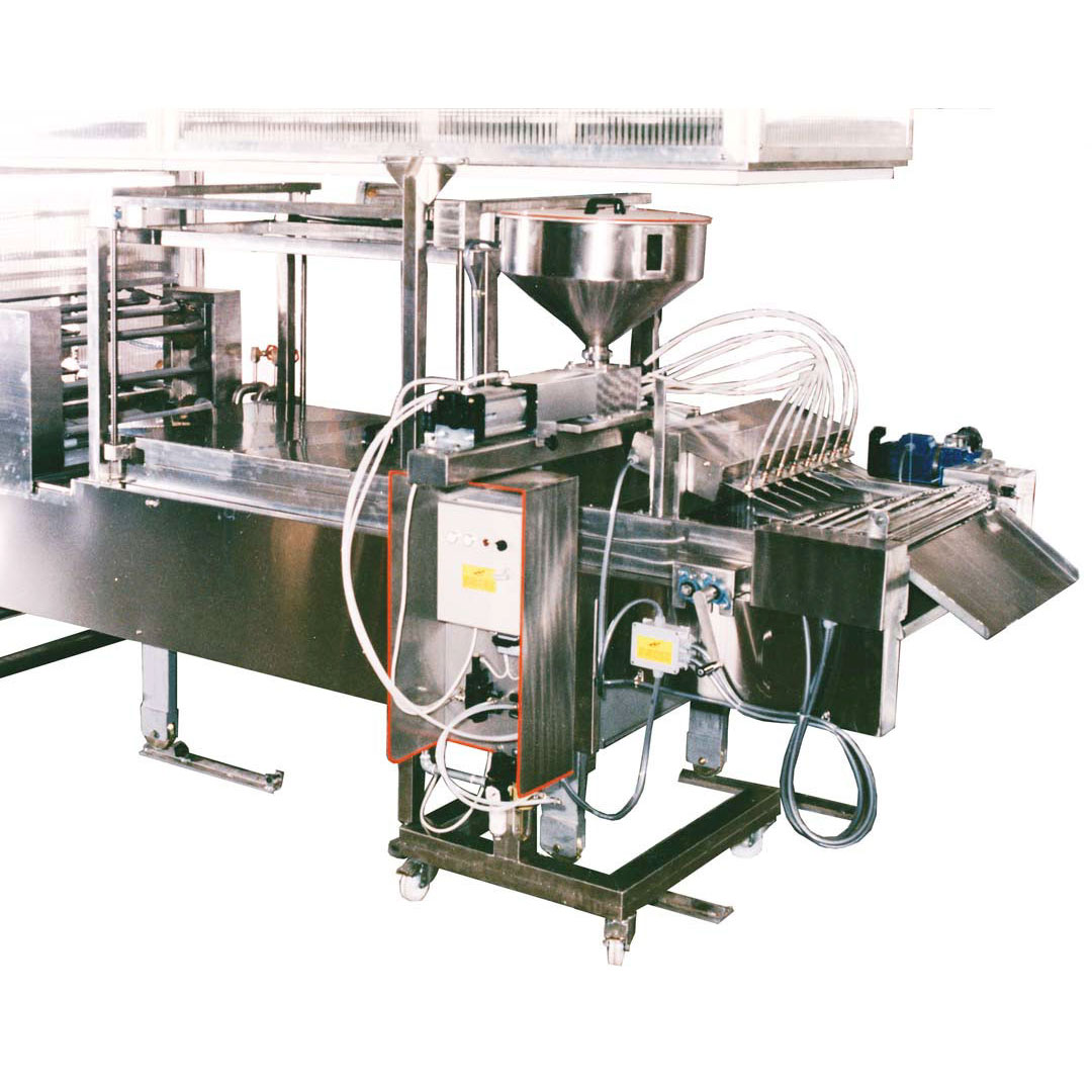Automatic fryer for products in immersion. Olme Foodtech